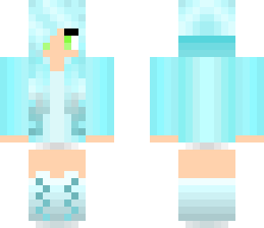 pretty blue girl