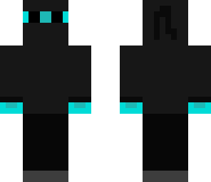 cyan blue slime ninja