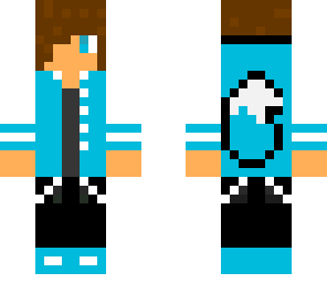 cool blue teen