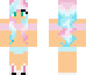 baby cotton candy girl