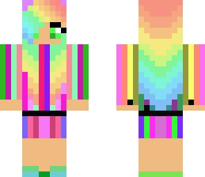 rainbow girl