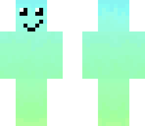 blue and green cute boy