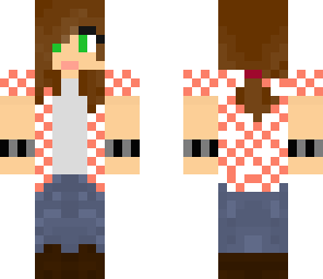 plaid girl