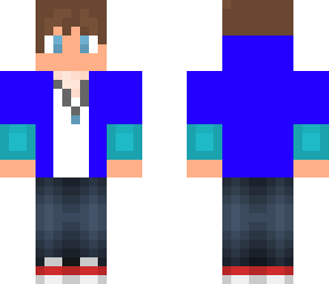 blue hoodie