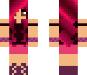 edited pink hair gurl