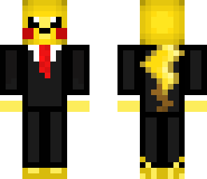 pikachu in a suit