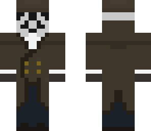 Rorschach Watchmen Minecraft Skin