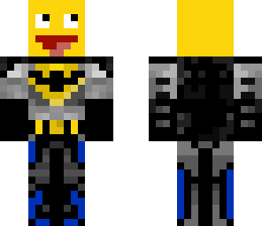 smiley robot batman