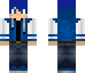 blue teenager