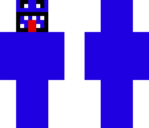 crazy blue guy