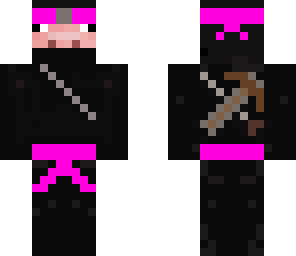 ninja pig magenta