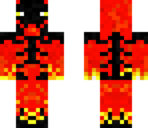fire skeleton