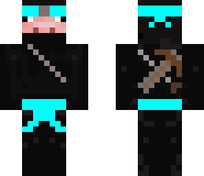 ninja pig blue
