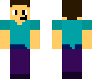 minecraft comic 3 steve skin