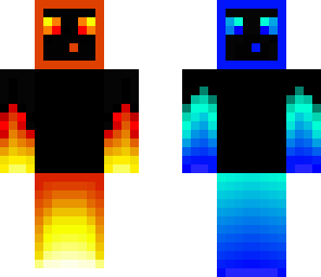 water and lava