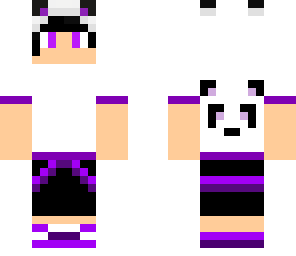 purple panda boy