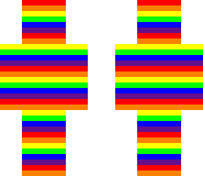 rainbow face