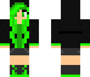 green girl