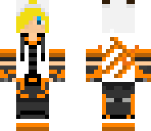 panda boy orange