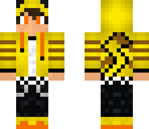 pikachu boy orange