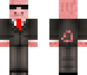piggy in suit