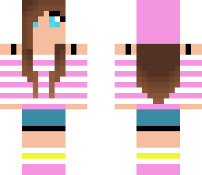 pink  minegirl