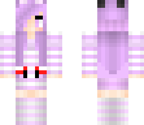 ender girl in pjs