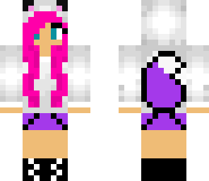 pink and purple fox 