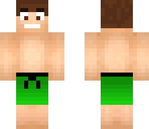 boy in swimsuit summer