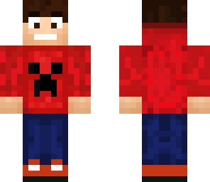 red creeper hoodie