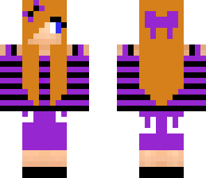 purple bow