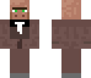 villager with tie