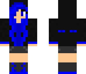 blue ender girl