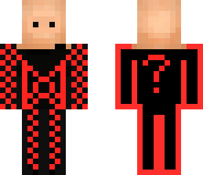 the mysterious red and black ninja