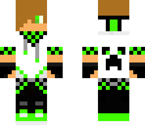 panda boy green