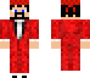 classy butter_man_ in red tux