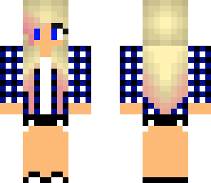 plaid blonde