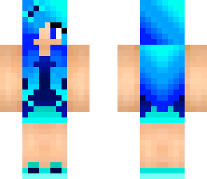 cyan girl