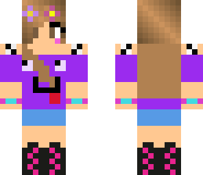 me in minecraft