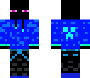 enderman blue jacket