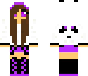 purple panda gal