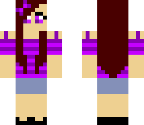 purple girl edited