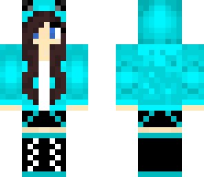 cyan panda