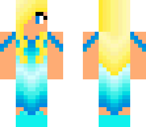 blue girl