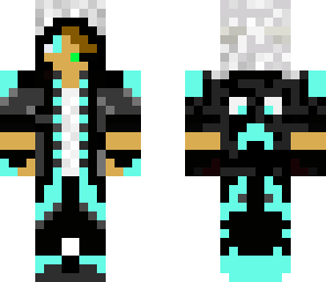 cool blue gamer dude