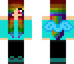 rainbow dash girl