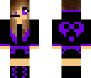 purple girl gamer