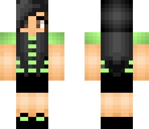 girl green cool
