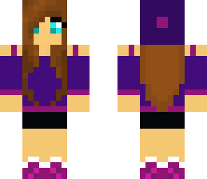 purple girl