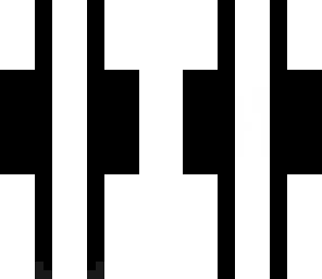 black and white